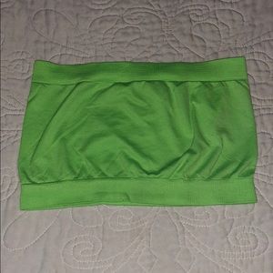 Neon Green Seamless Bandeau Bra 💚New without tags